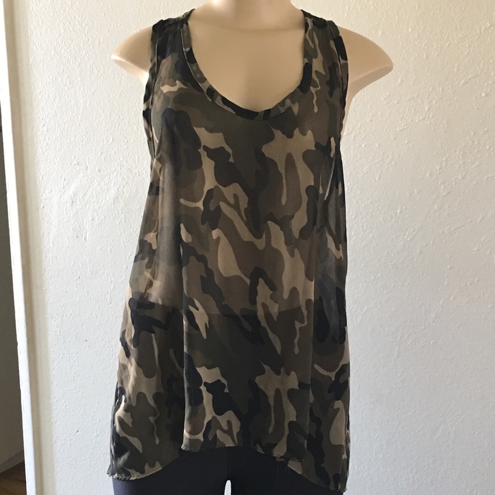 camouflage blouse